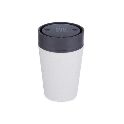 circular cup kelimek na kavu chalk and grey 227ml zelenadomacnost01