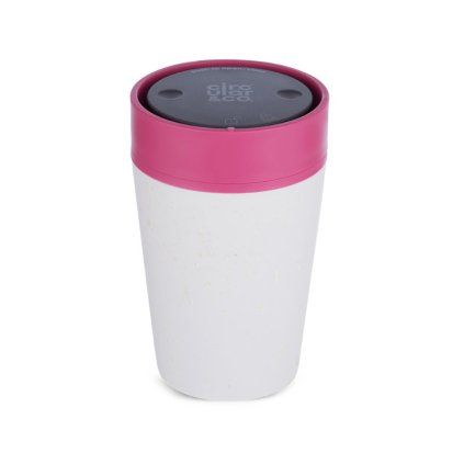 circular cup kelimek na kavu chalk and pink 227ml zelenadomacnost02